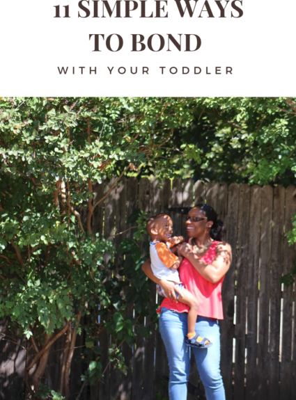How to Bond with Your Toddler
